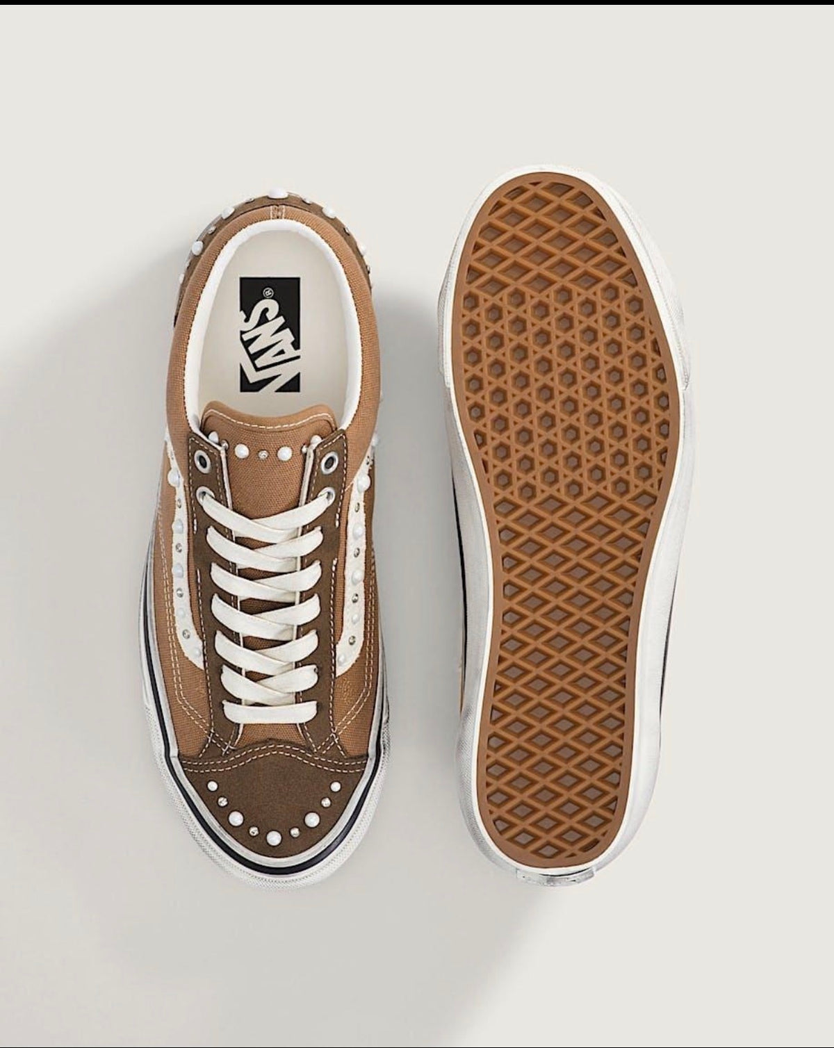 Vans LX Old Skool 36 Pearlized — Vintage Cocoa