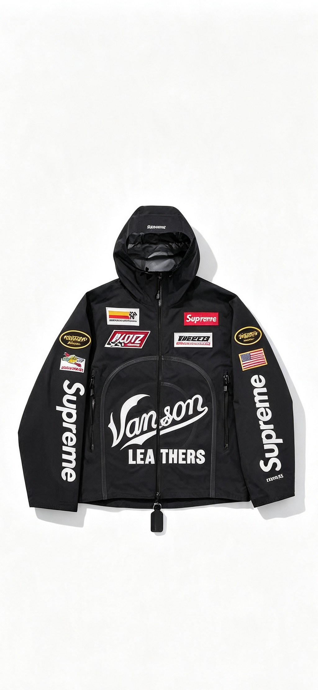 Supreme®/Vanson Leathers® GORE-TEX Shell Jacket￼￼￼