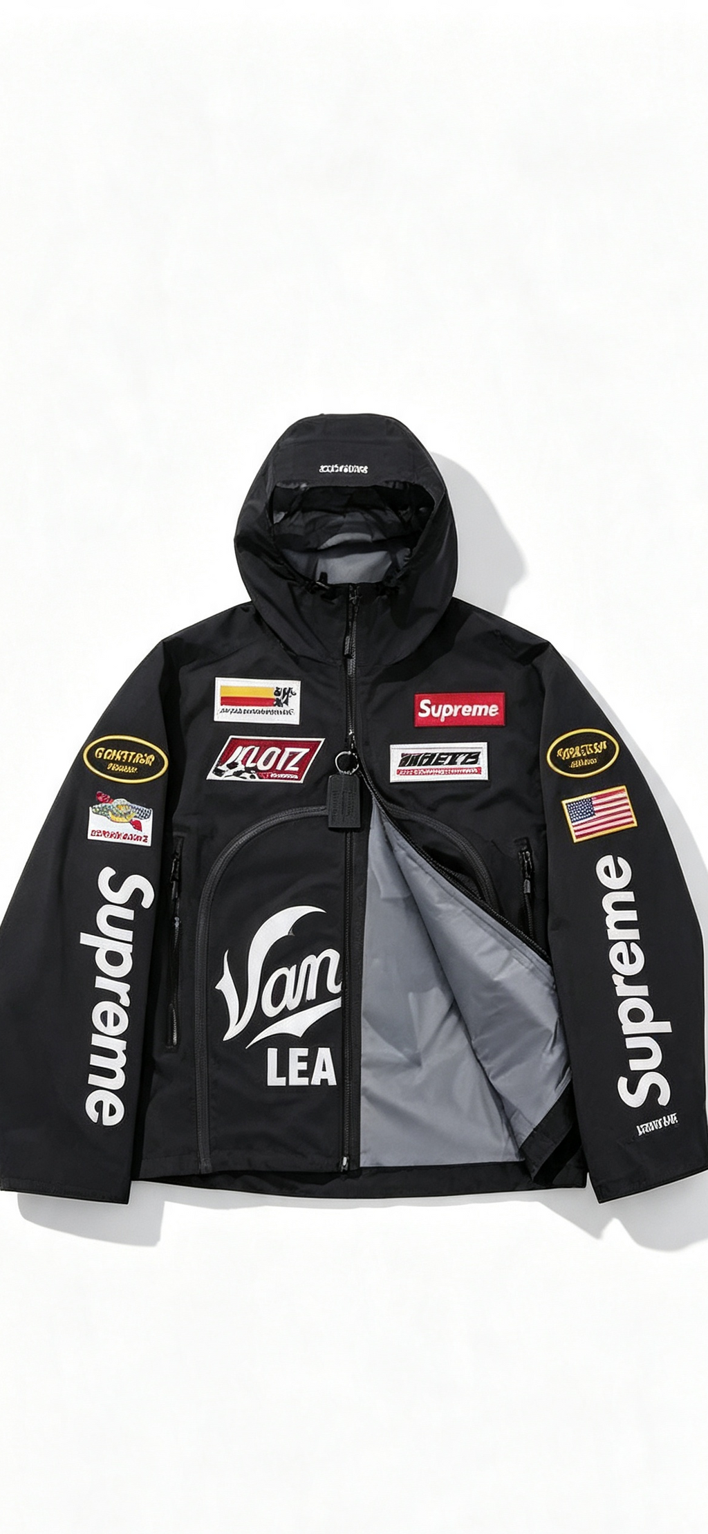 Supreme®/Vanson Leathers® GORE-TEX Shell Jacket￼￼￼